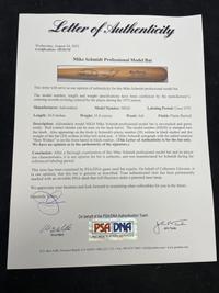 A Mike Schmidt 1975 Era Signed Autograph Professional Model Bat (PSA Certified),