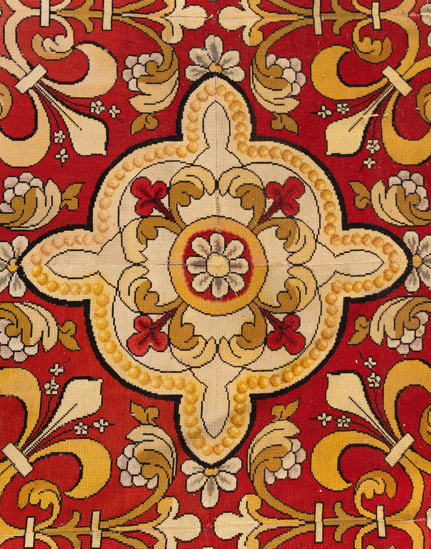 A Continental Needlepoint Carpet