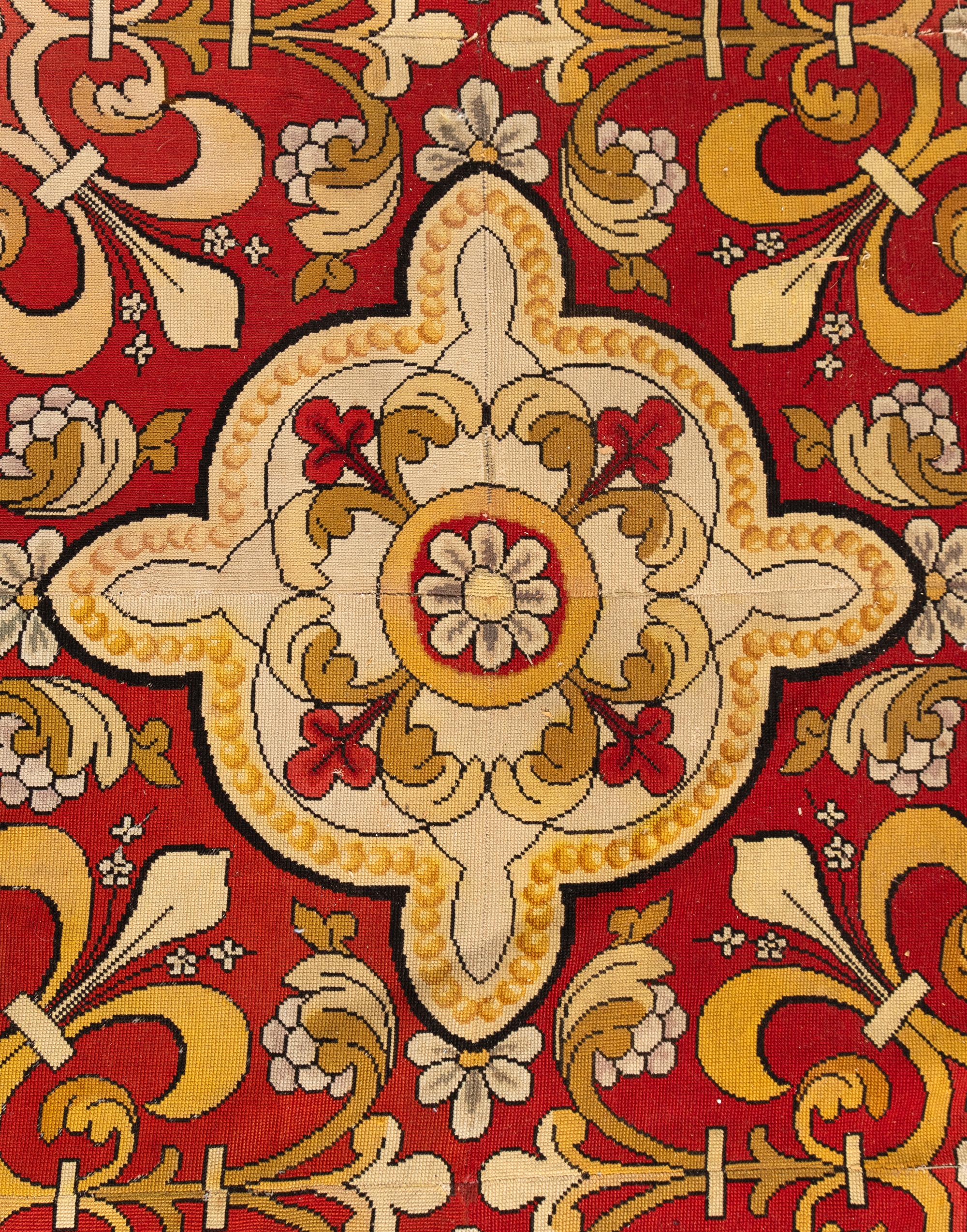 A Continental Needlepoint Carpet