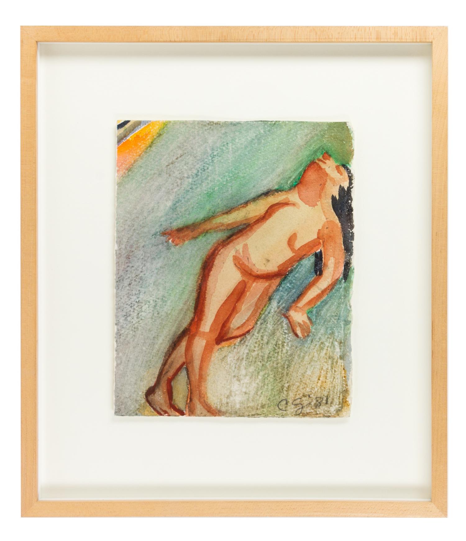 Charles Garabedian, (American, b. 1923), Untitled (Study for Ruin IV), 1981
