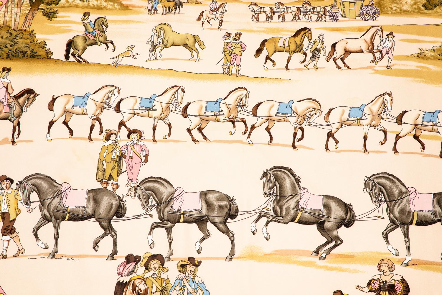 Hermès 90cm Silk Scarf
