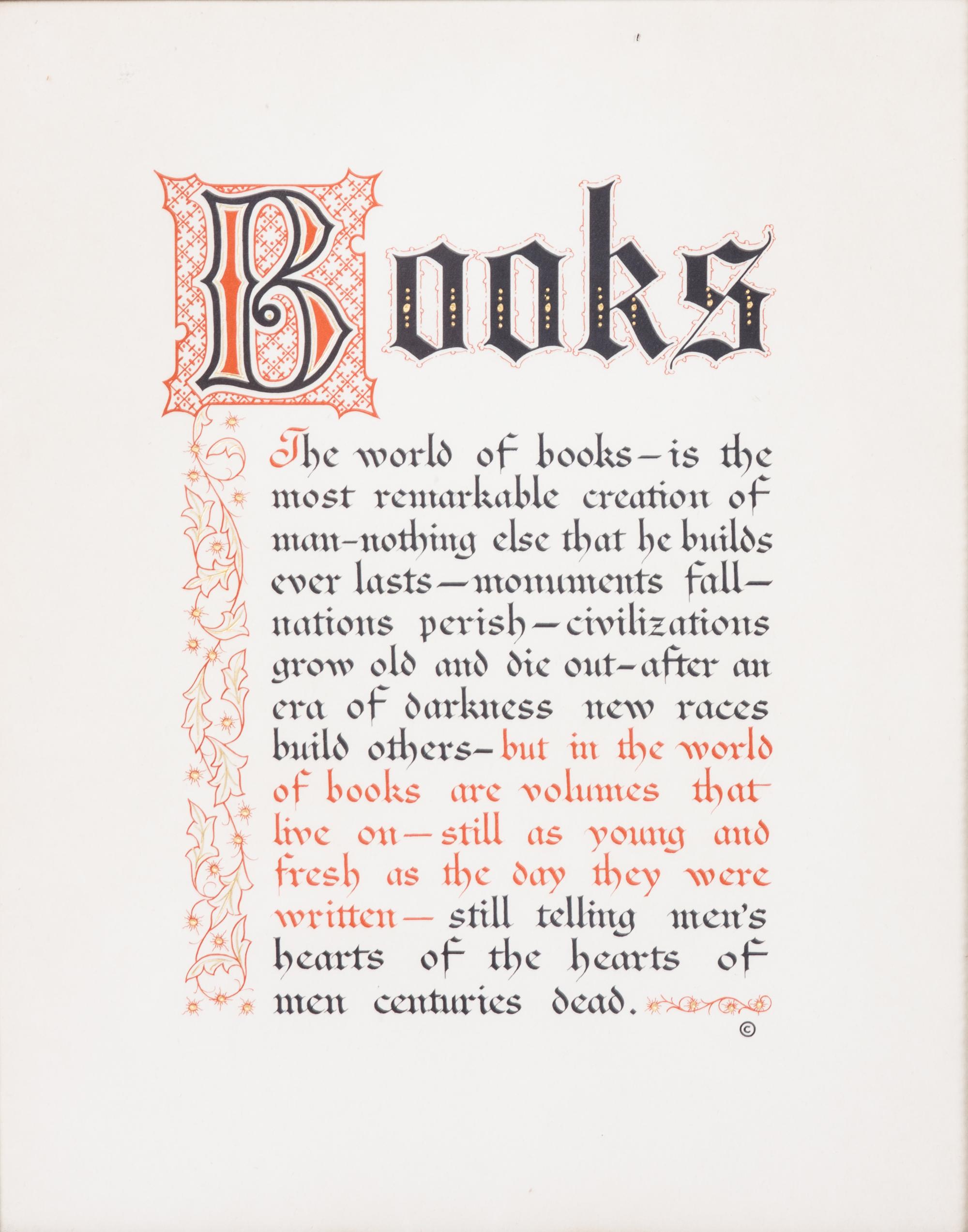 Two Illuminated Manuscripts Larger: 13 1/2 x 11 3/8 inches.