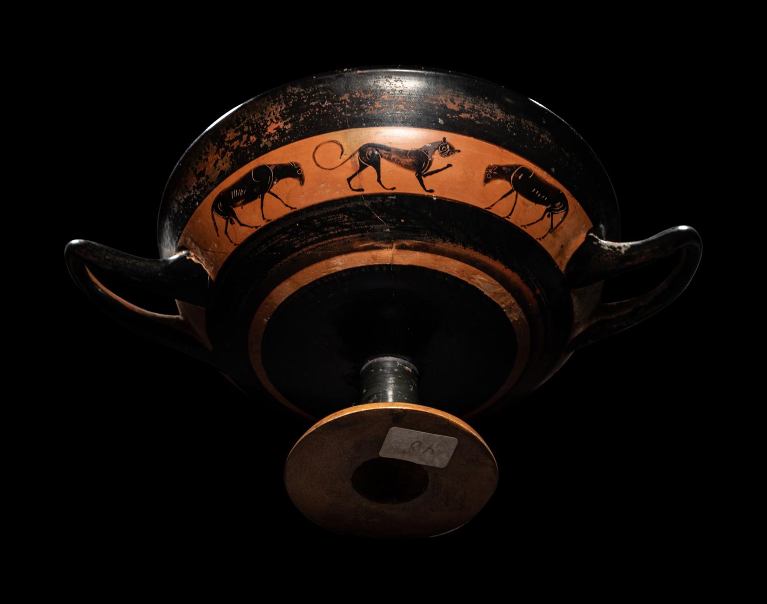 An Attic Black-Figured Band Cup