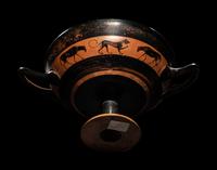 An Attic Black-Figured Band Cup