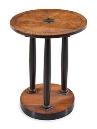 A Parquetry Tilt-Top Occasional Table