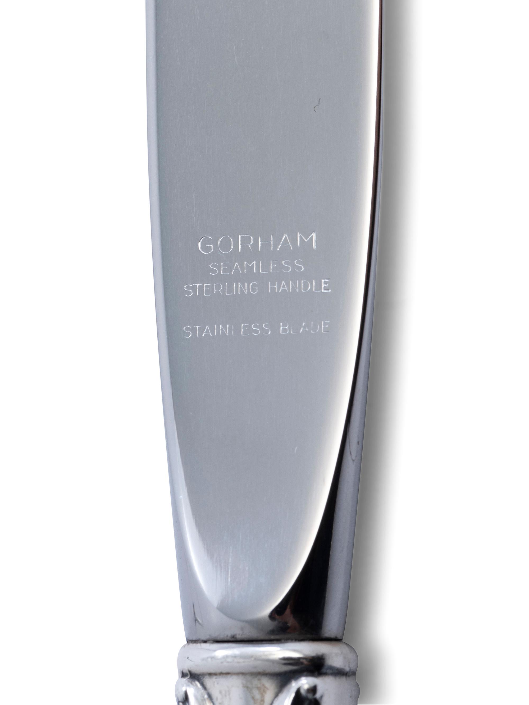 An American Silver Flatware Service
