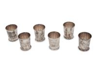A Group of Six Silver Drinking Articles