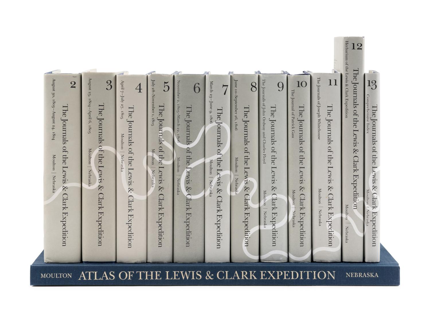 [LEWIS & CLARK EXPEDITION]. The Journal of the Lewis & Clark Expedition . Gary E. Moulton, editor. Lincoln: University of Nebraska, 1986-2001.