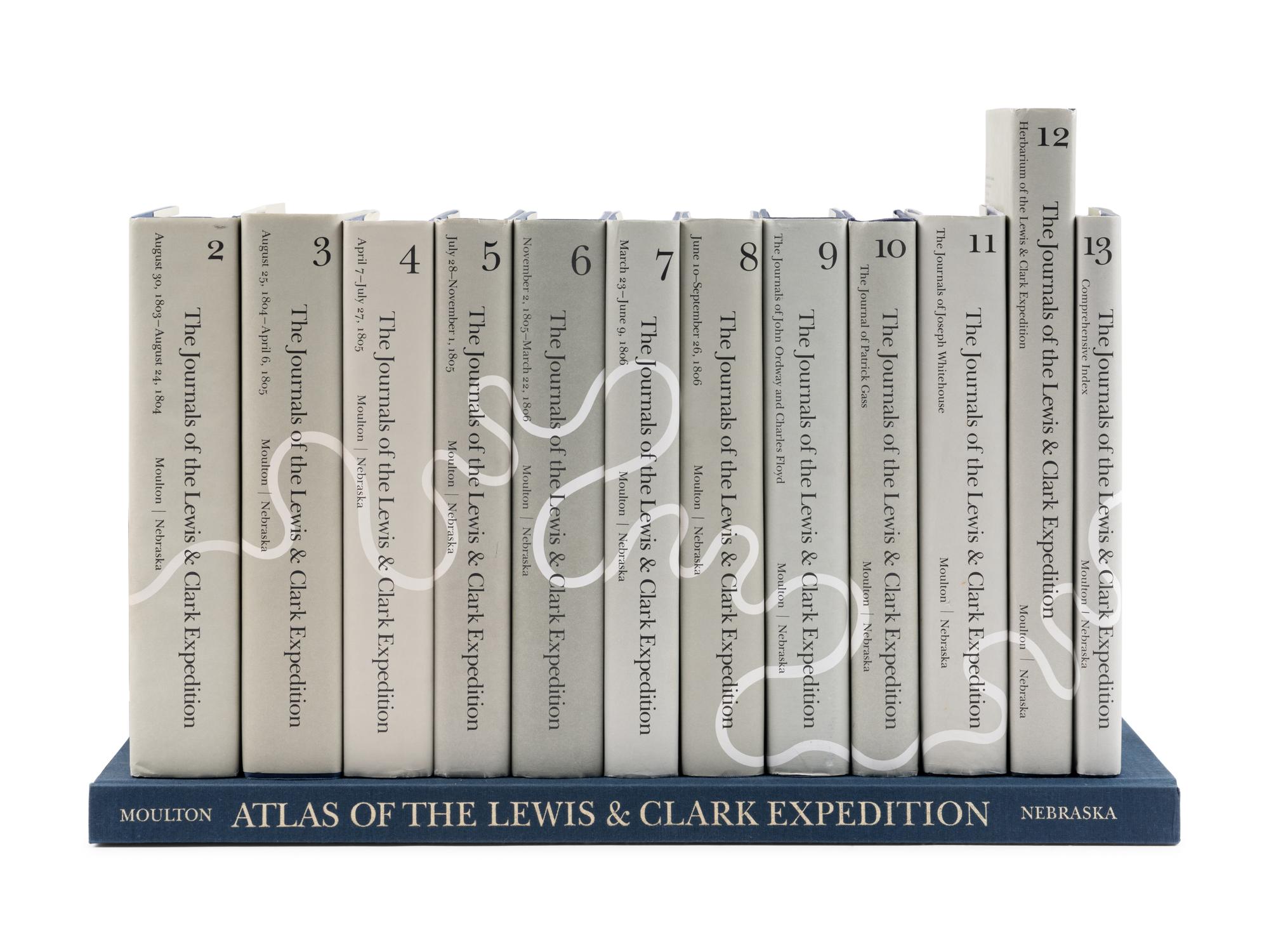 [LEWIS & CLARK EXPEDITION]. The Journal of the Lewis & Clark Expedition . Gary E. Moulton, editor. Lincoln: University of Nebraska, 1986-2001.