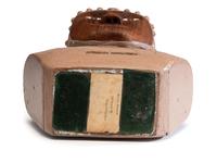 A Folk Carved and Painted Pine Roman Centurion Bust