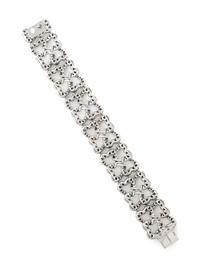 DIAMOND AND WHITE GOLD BRACELET