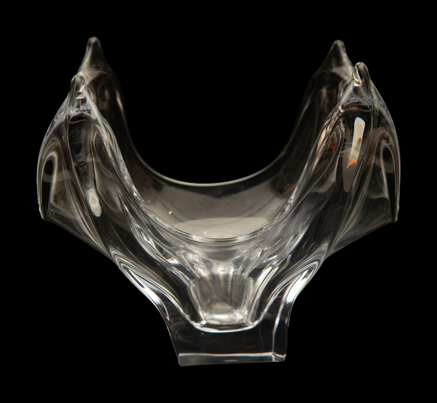 A Cofrac Art Verrier Bowl and a Tapio Wirkkala Vase — Mid-20th Century