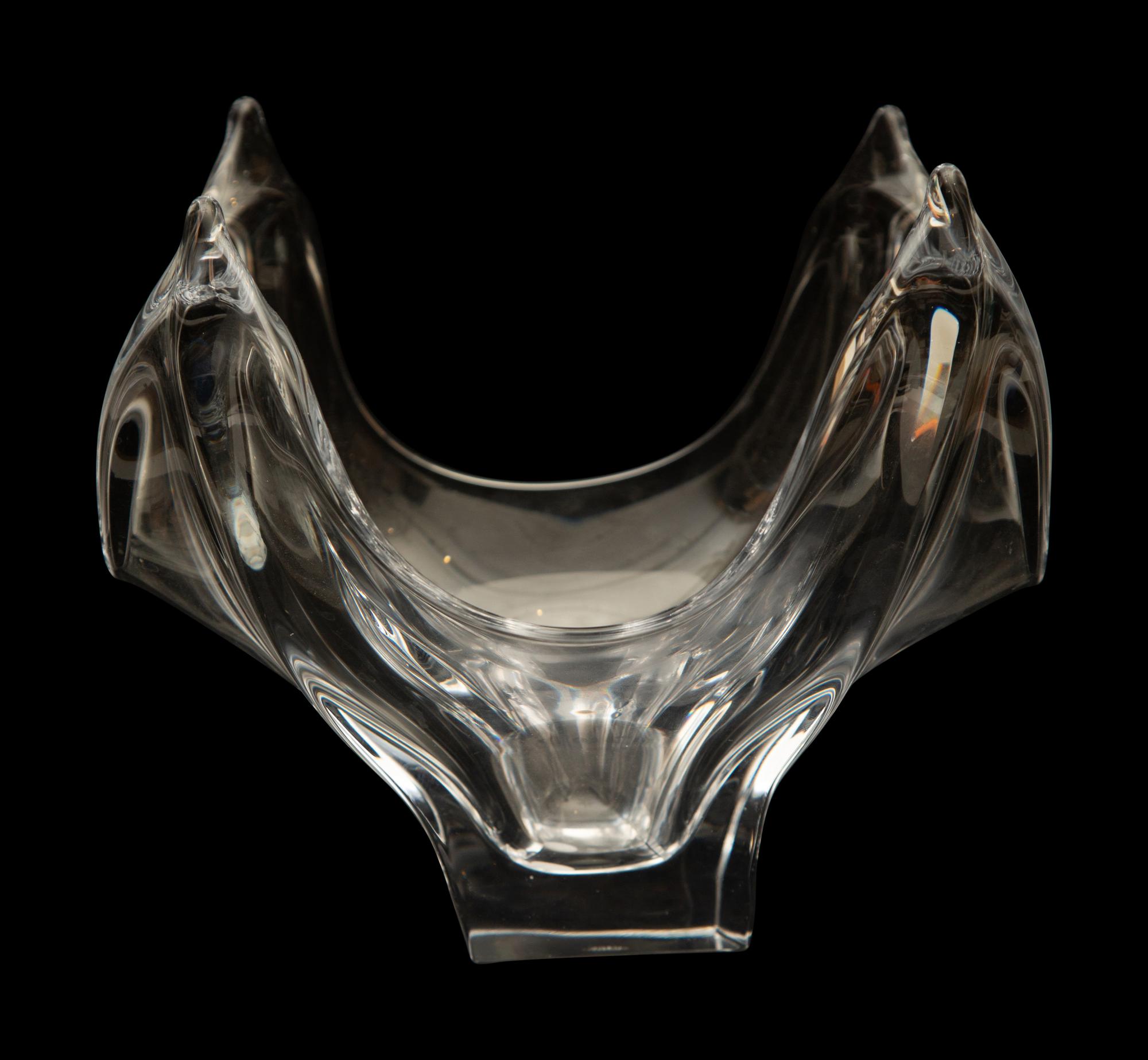 A Cofrac Art Verrier Bowl and a Tapio Wirkkala Vase — Mid-20th Century