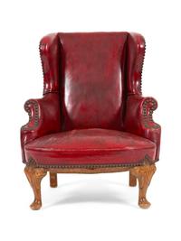 A Georgian Style Child's Wing Chair