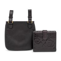 Chanel, Leather Wallet & Mini Belt Bag