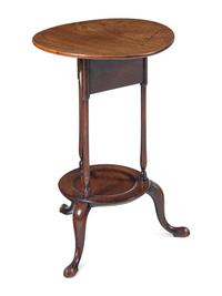 An English Mahogany Two-Tier Side Table