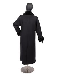 Giuliana Teso Fur Collar Coat, 1980s