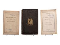 [POLITICS]. A group of 19th-century political, legal, and labor-related pamphlets, including Stephen Douglas's death, comprising: