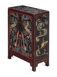 A Chinese Lacquered Cabinet