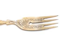 A Cased German Silver Fish Service
