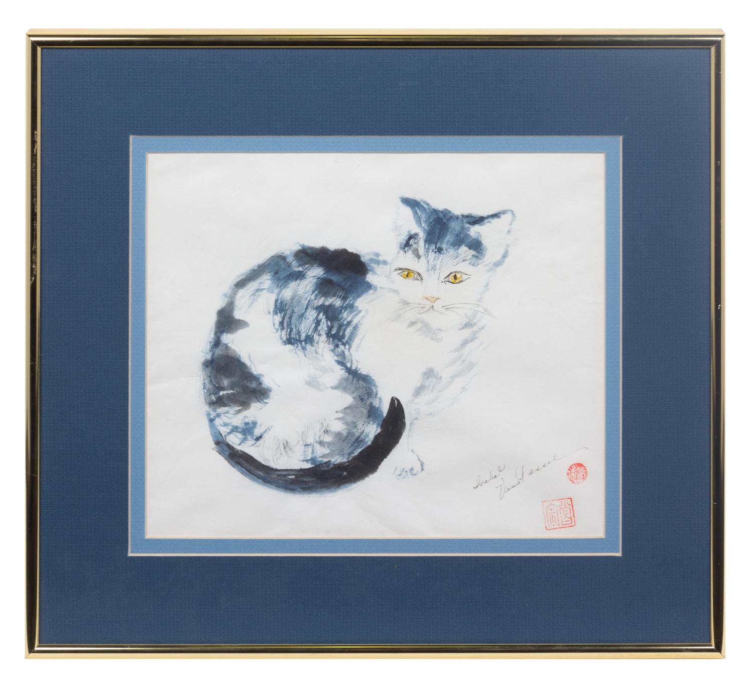 A Group of Six Japanese Watercolors 20TH CENTURY