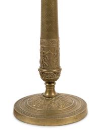 Four Empire Style Candlesticks