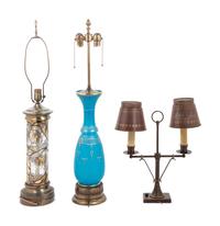Three Table Lamps
