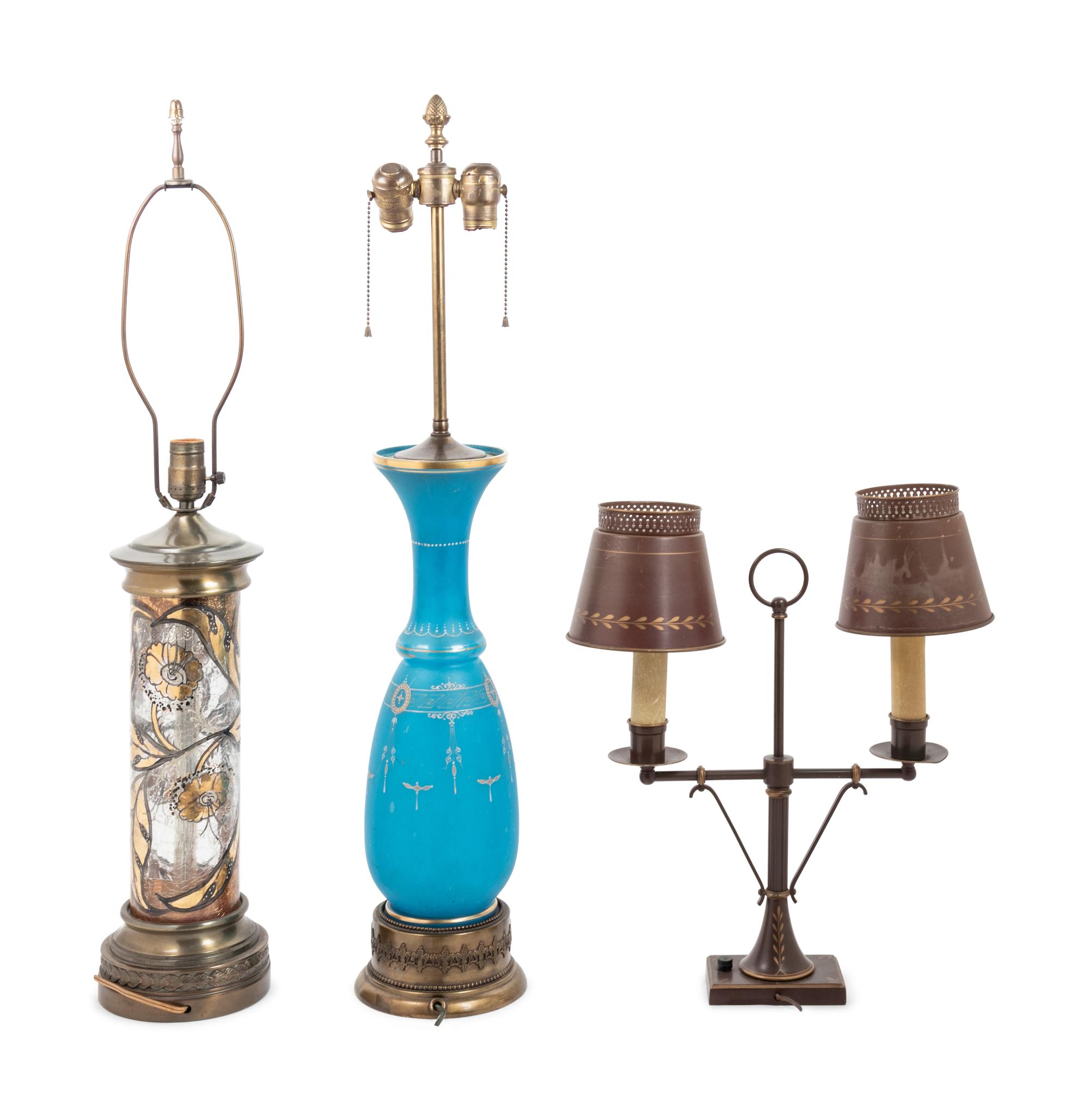 Three Table Lamps