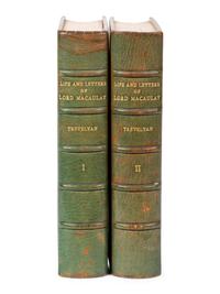 [FINE BINDINGS] -- A group of 4 works in 5 volumes in finely bound, comprising: