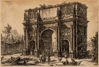 Veduta dell'Arco di Costantino from Veduti de Roma , 1771