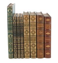 [FINE BINDING - MEMOIR]. A group of 5 works, comprising: