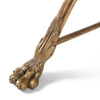 A French Brass and Marble-Top Guéridon