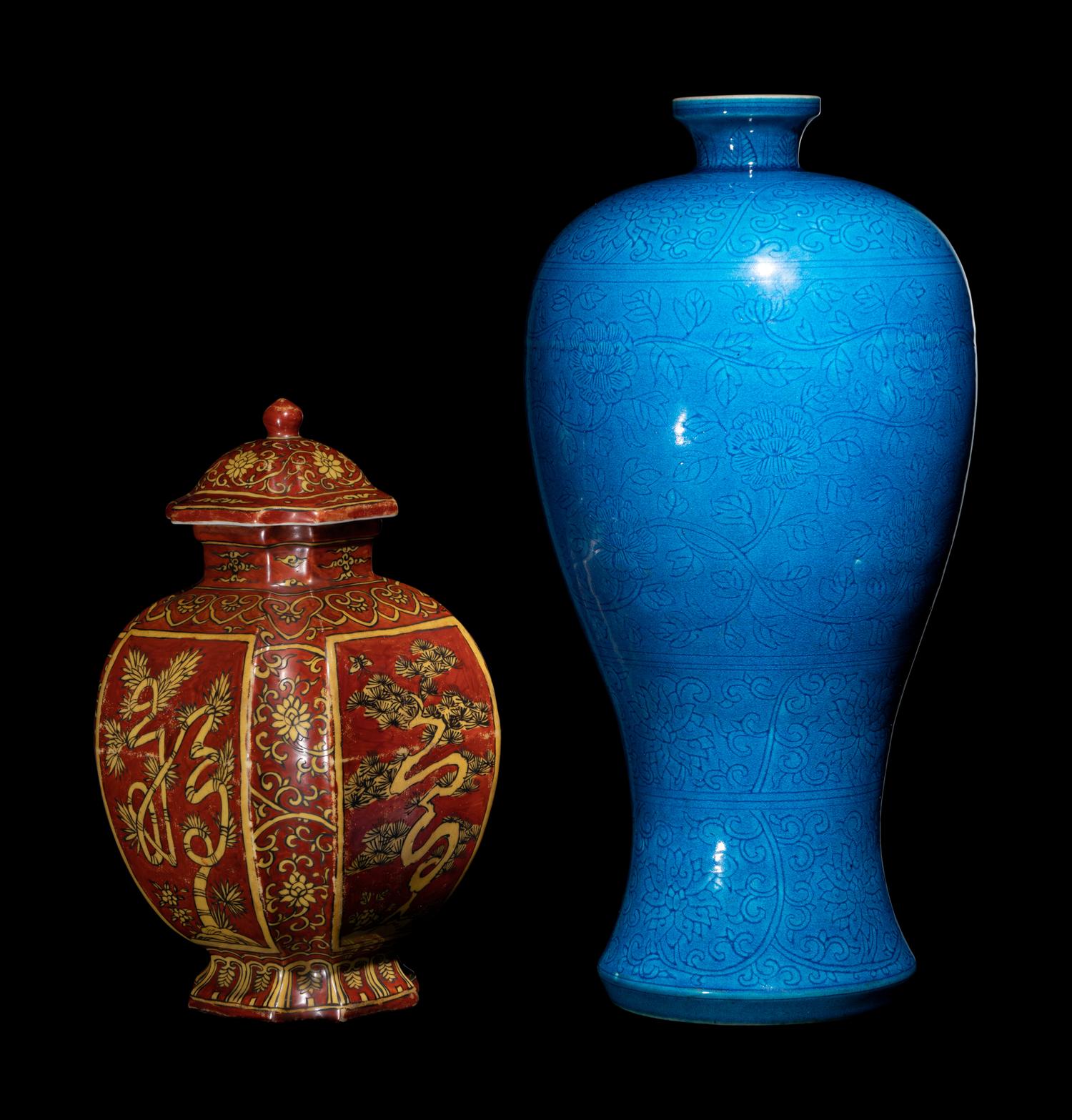 Two Chinese Porcelain Vases