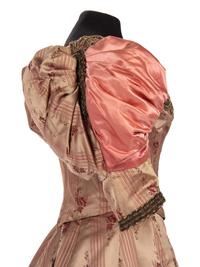 Collection of 19th Century Clothing: One Dress, Four Capes