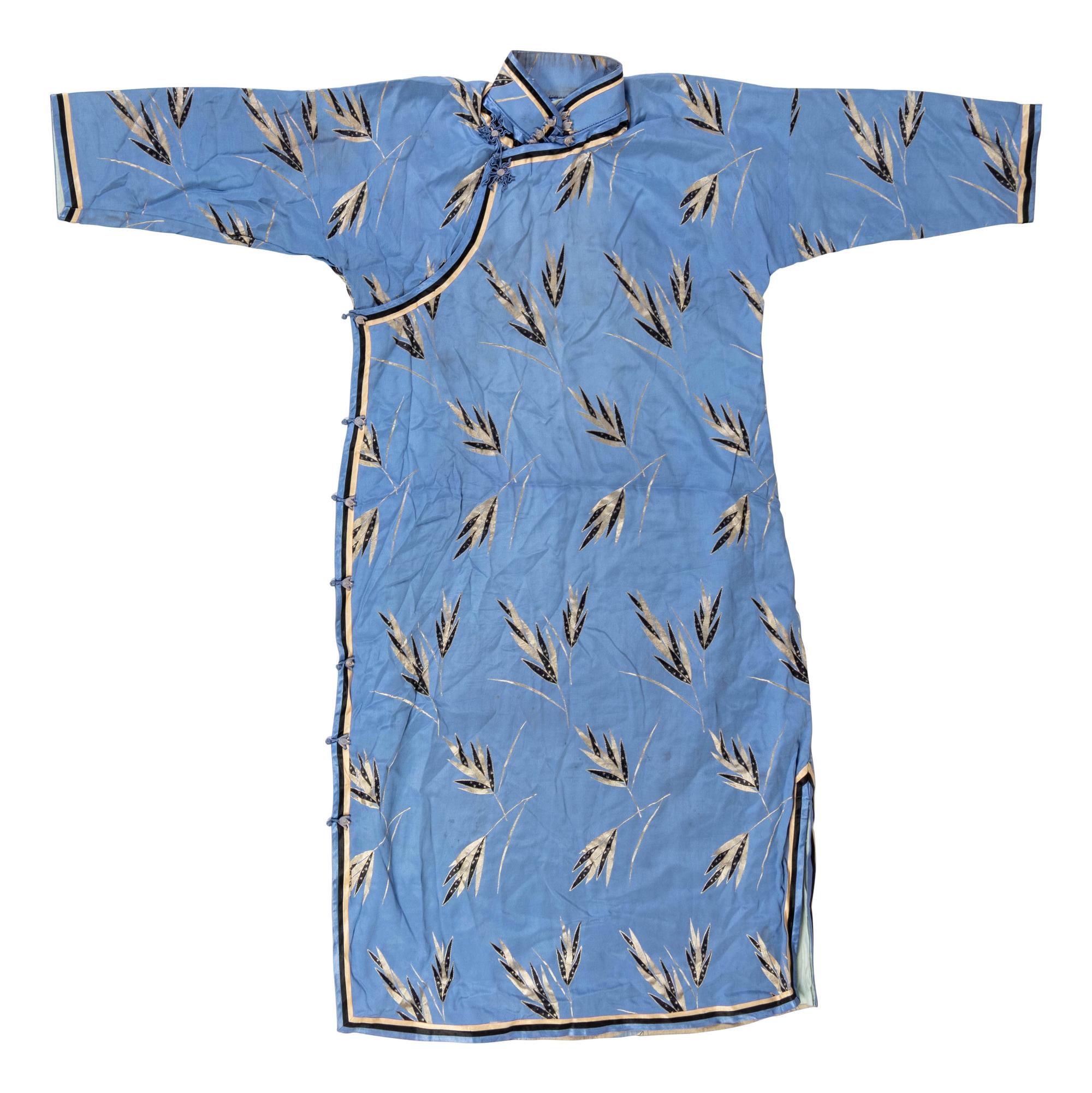 Three Chinese Silk Lady's Cheongsams, Qipao
