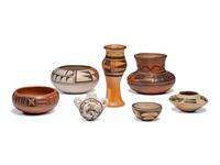 Group of Hopi Pottery