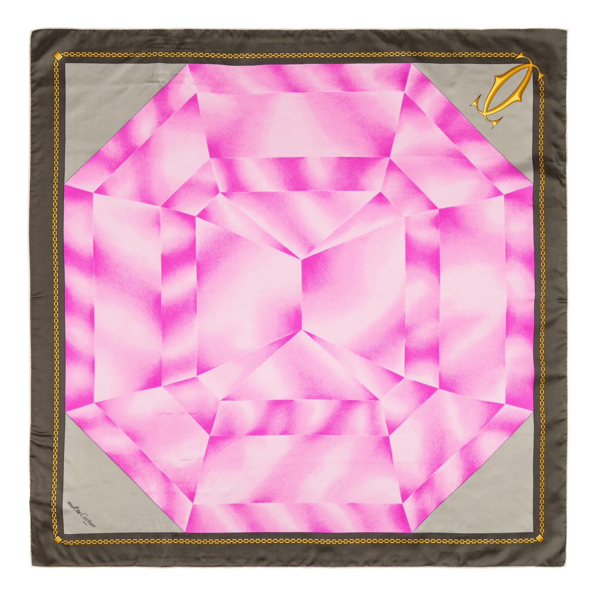 Cartier, Five Silk Scarves