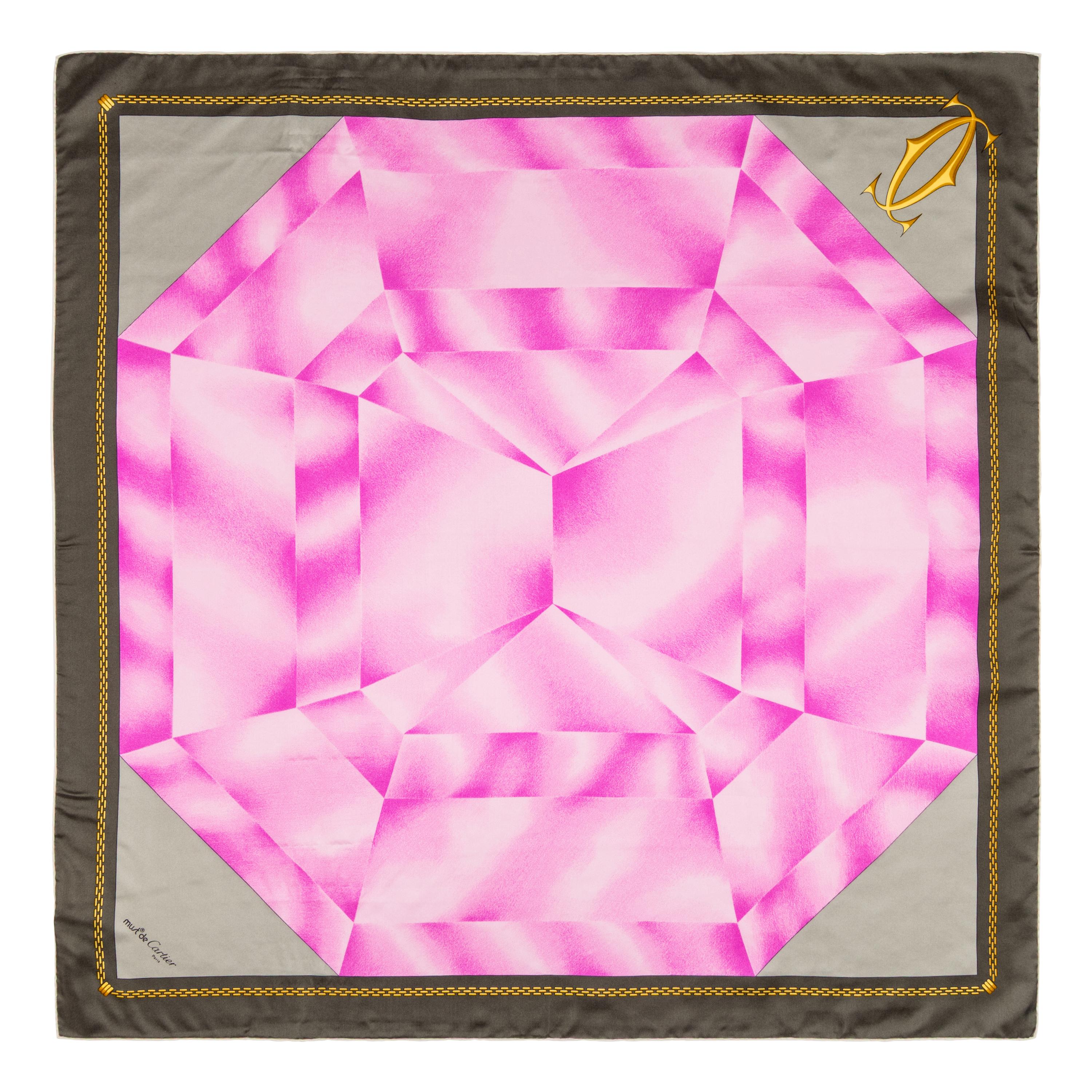 Cartier, Five Silk Scarves