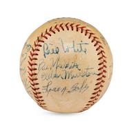 A 1948 Beaumont Exporters Team Signed Autograph Baseball