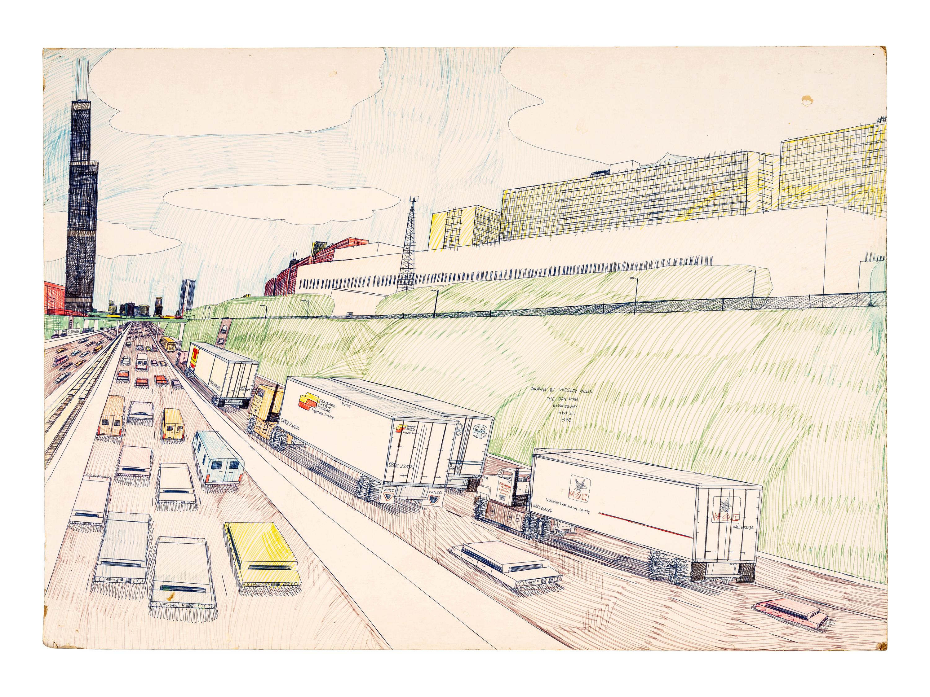 The Dan Ryan Expressway, 51st Street