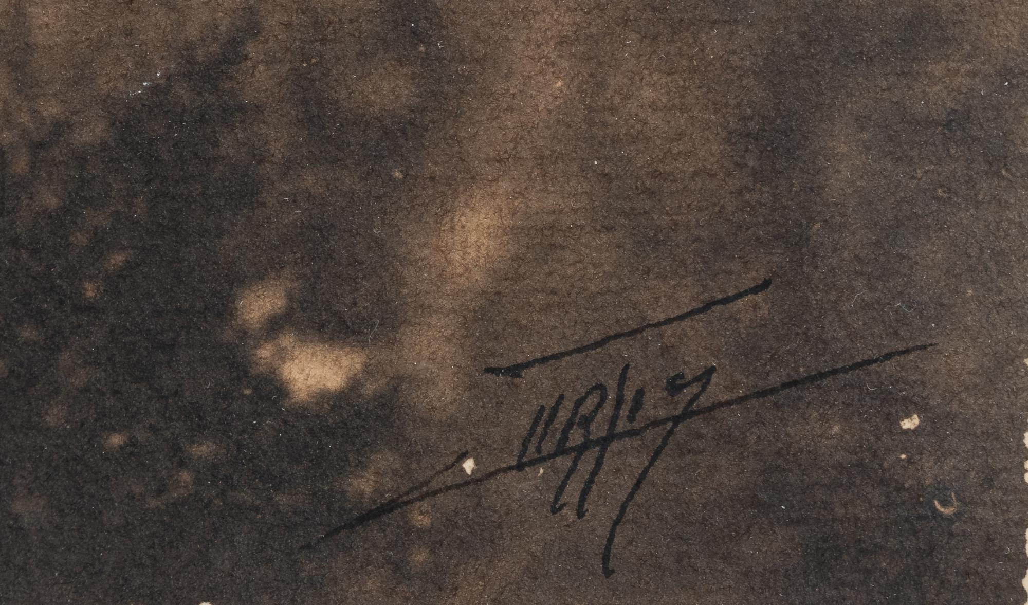 Edward S. Curtis (1868-1952) The Look Out – Apsaroke, 1905