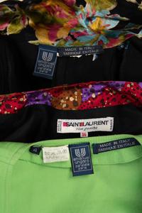 Three Vintage Designer Ensembles, 1980s: Two Emanuel Ungaro, One Yves Saint Laurent