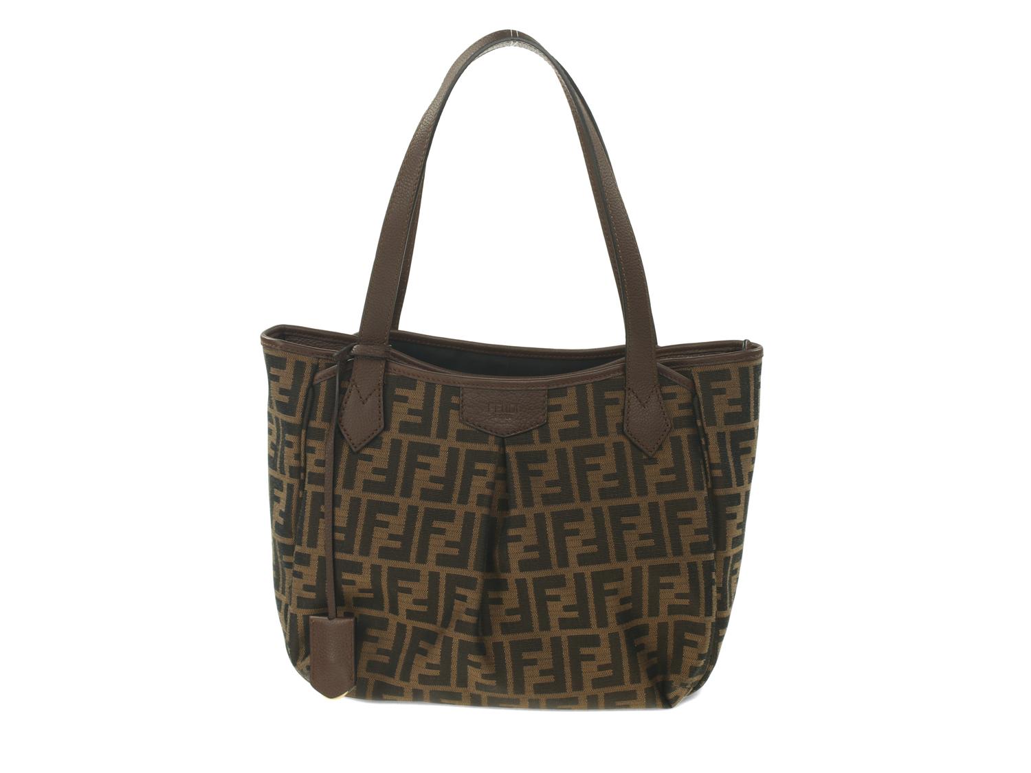 Fendi Zucca Monogrammed Tote