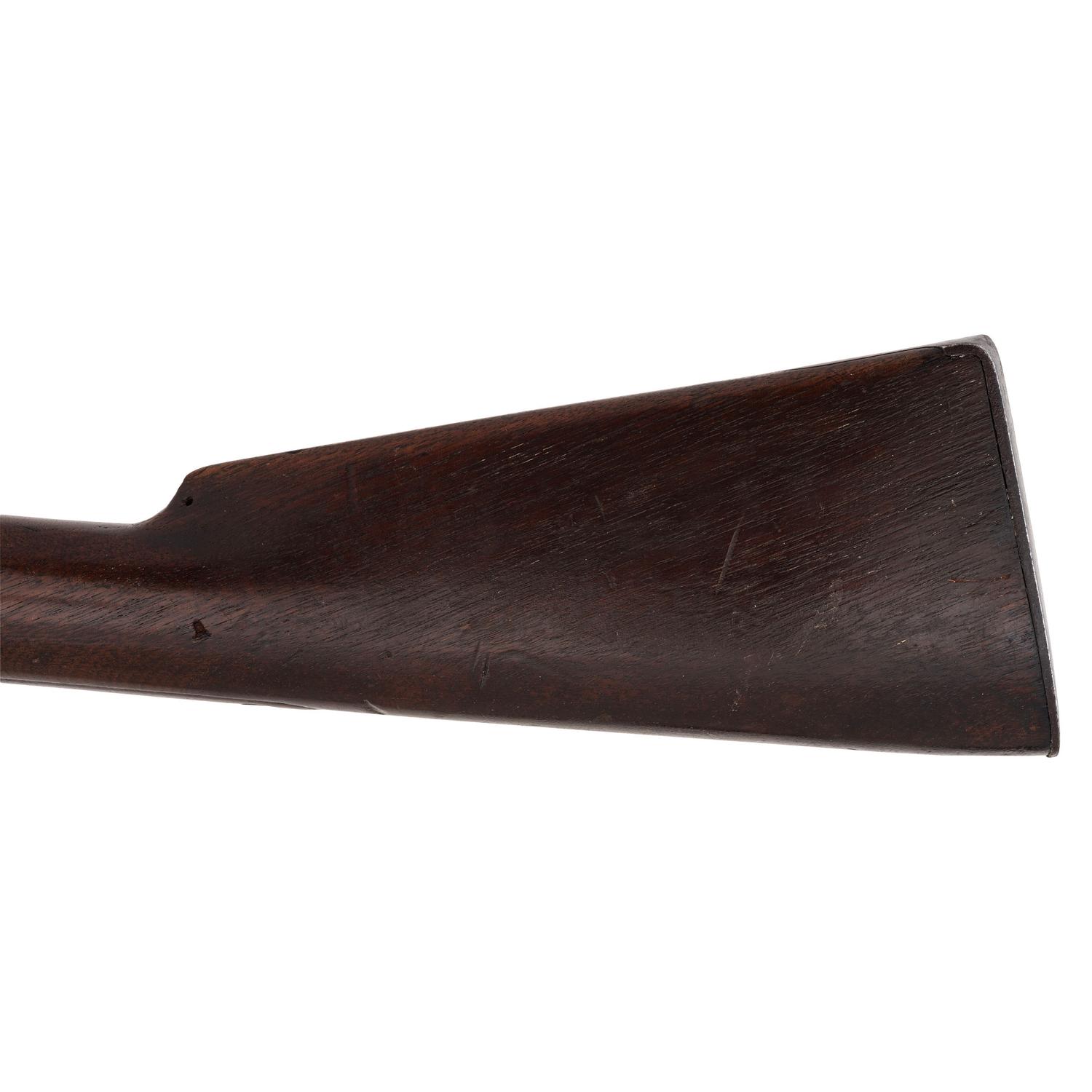 Large Bore Fullstock Percussion Plains Rifle by Leman