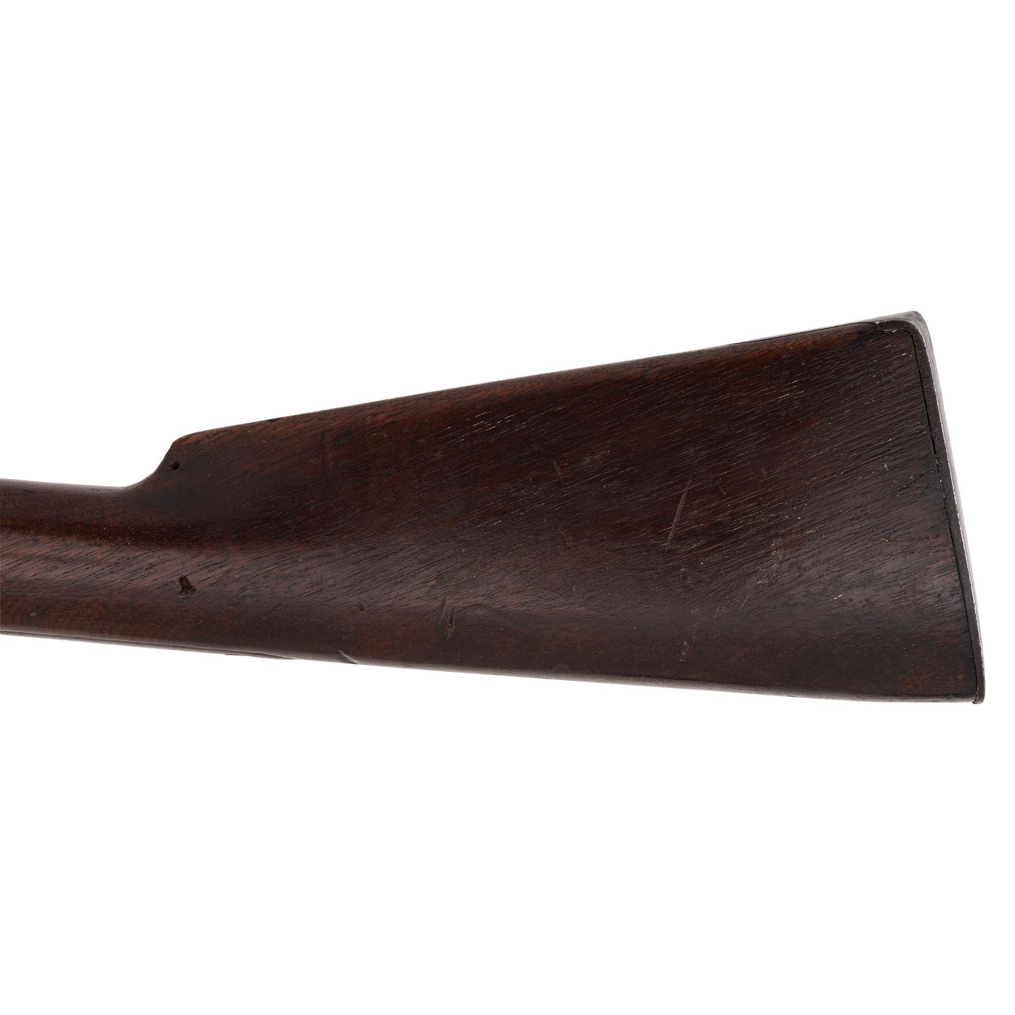 Large Bore Fullstock Percussion Plains Rifle by Leman