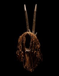 Two Mossi Wood Antelope Helmet Masks