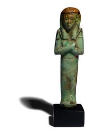 An Egyptian Faience Ushabti