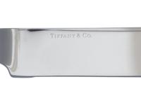 A Tiffany and Co. Silver Chrysanthemum Cake Knife and Server