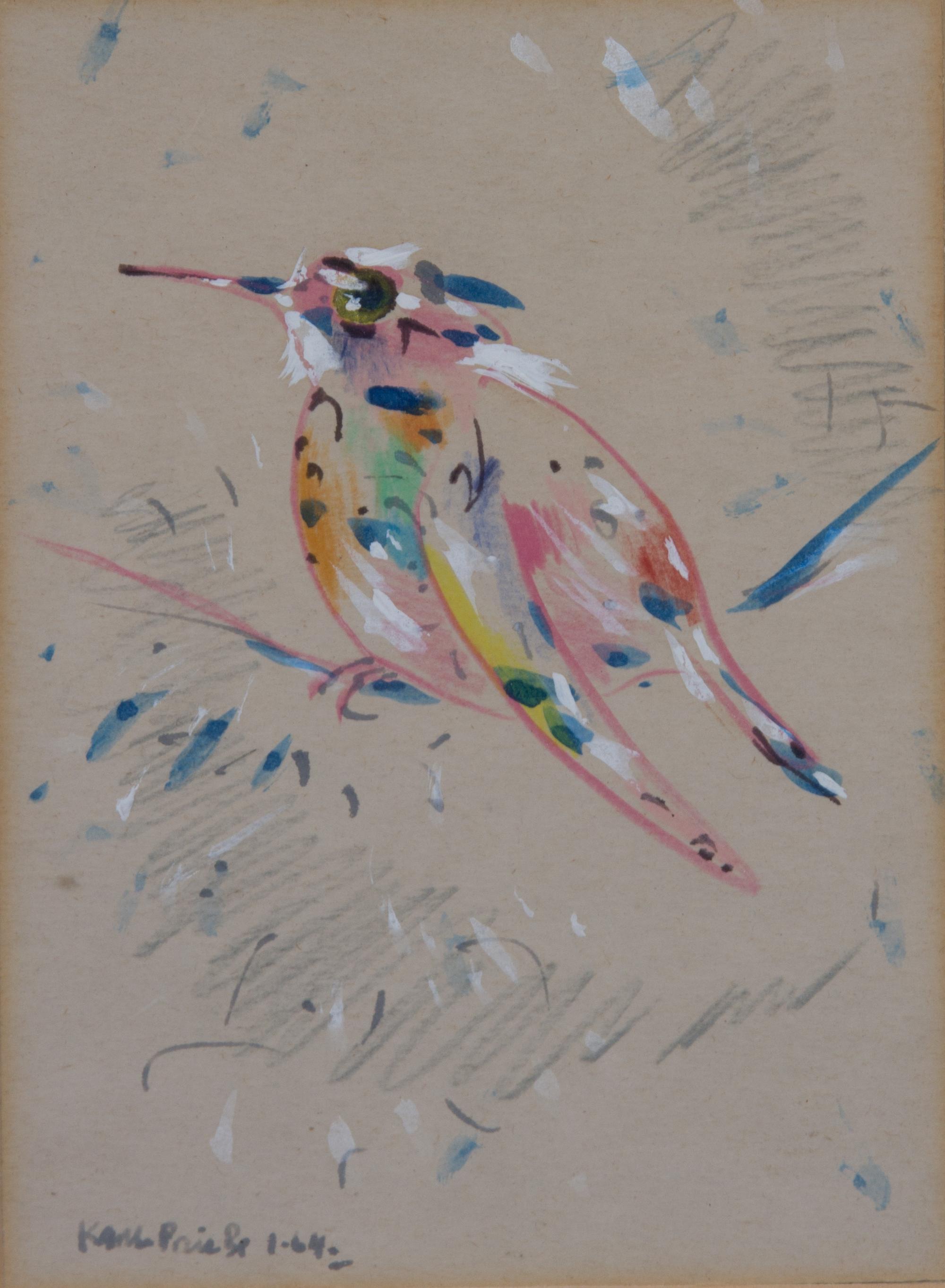 Karl Priebe, (Wisconsin, 1914 - 1976), Bromeliad, together with five other works (six total)