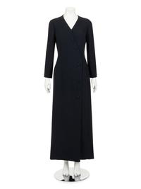 Christian Dior Silk Crepe Button Down Dress
